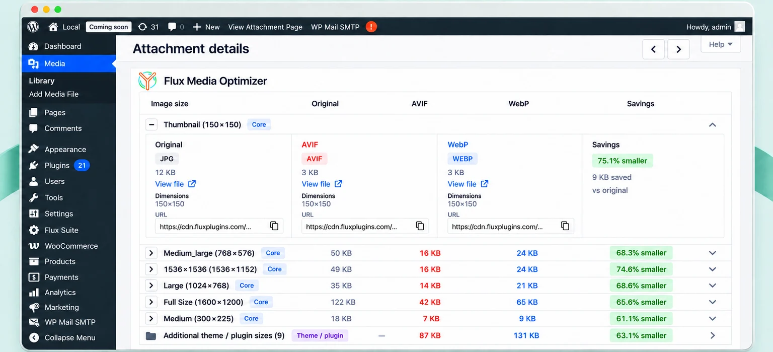 Placeholder for flux suite | your wordpress workflow, connected